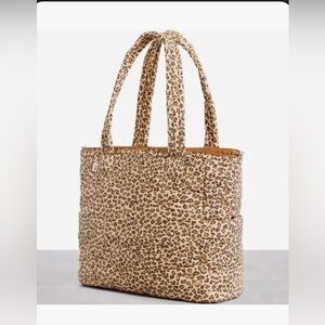 Beis the Tote Wild Child, Quilted Diaper Bag with Changing Travel Pad.